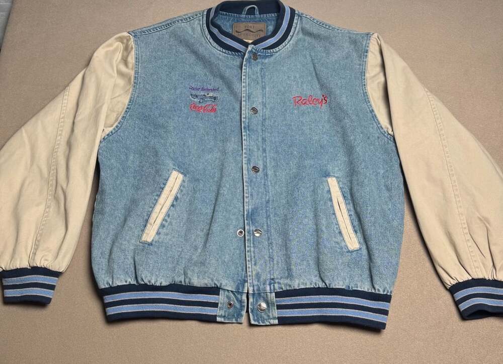 Port Authority Raley's Coca-Cola Denim Varsity Jacket